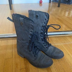 Steve Madden combat boots